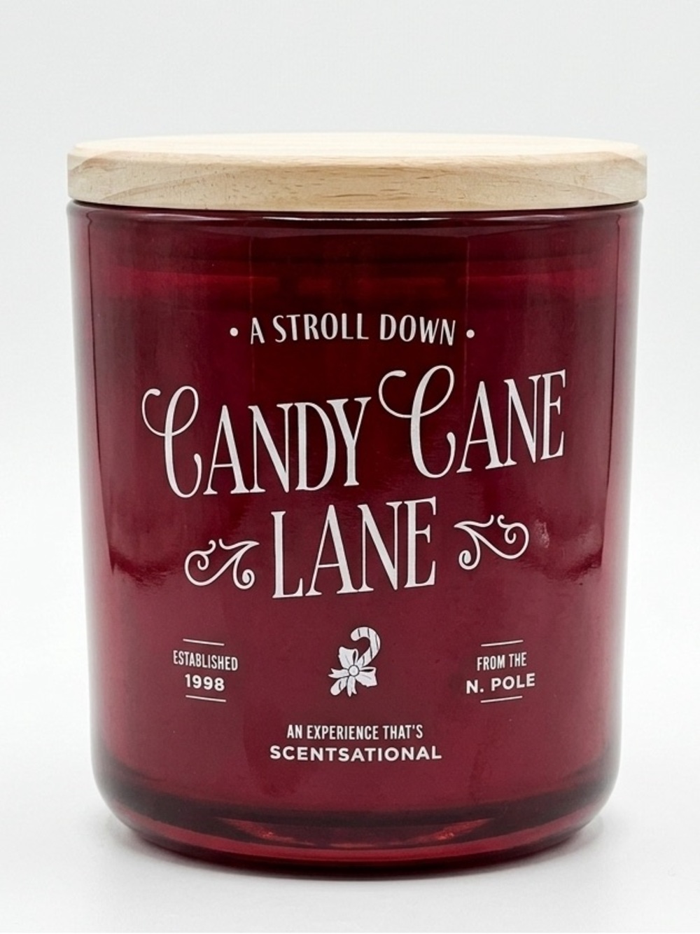 A Stroll Down Candy Cane Lane Candle